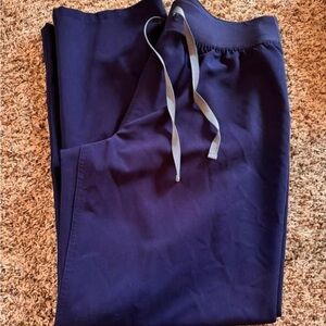 Figs navy large pants